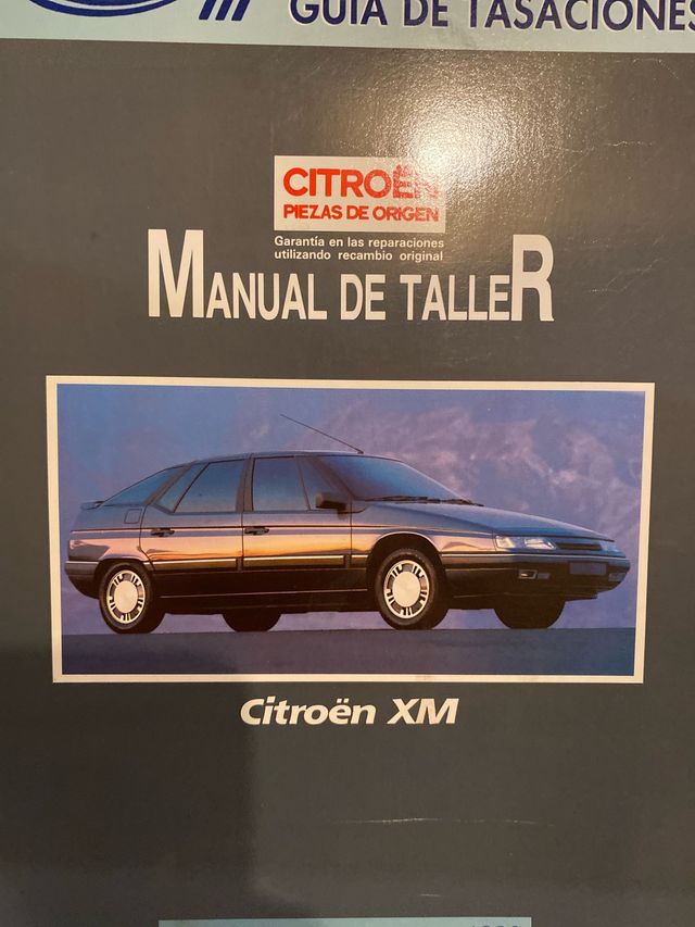 CITROEN XM Manual de taller de 1990