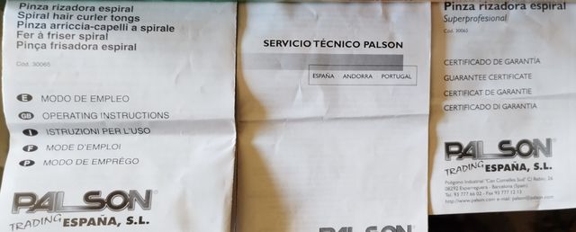 Pinza rizadora para el cabello