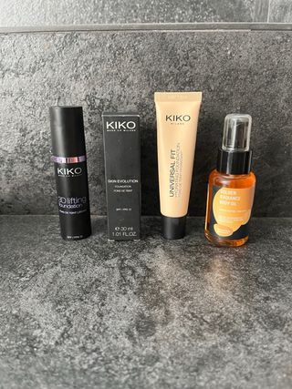 Pack maquillaje y aceite corporal