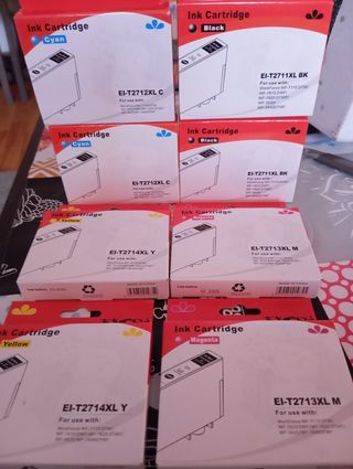 Cartuchos Epson t 2711 t2712 t2713 t2714