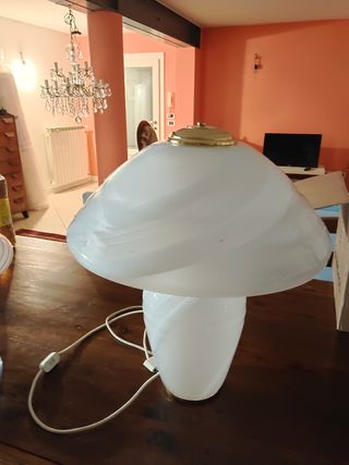 Lampada in vetro di murano 