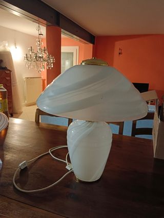 Lampada in vetro di murano 