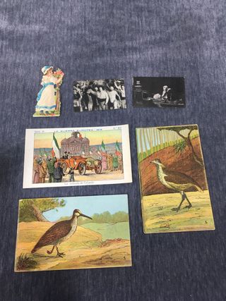 Cromos antiguos 