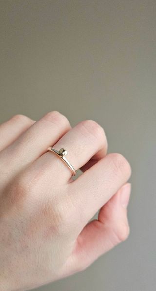 Anillo Pandora Corazón de Oro 196548