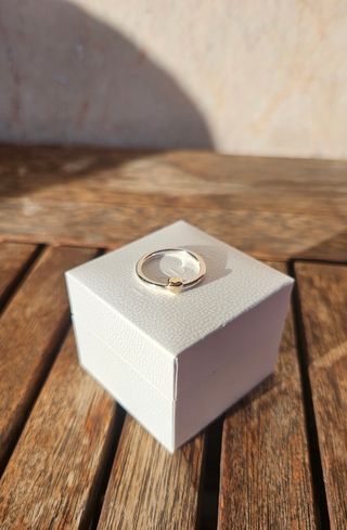 Anillo Pandora Corazón de Oro 196548