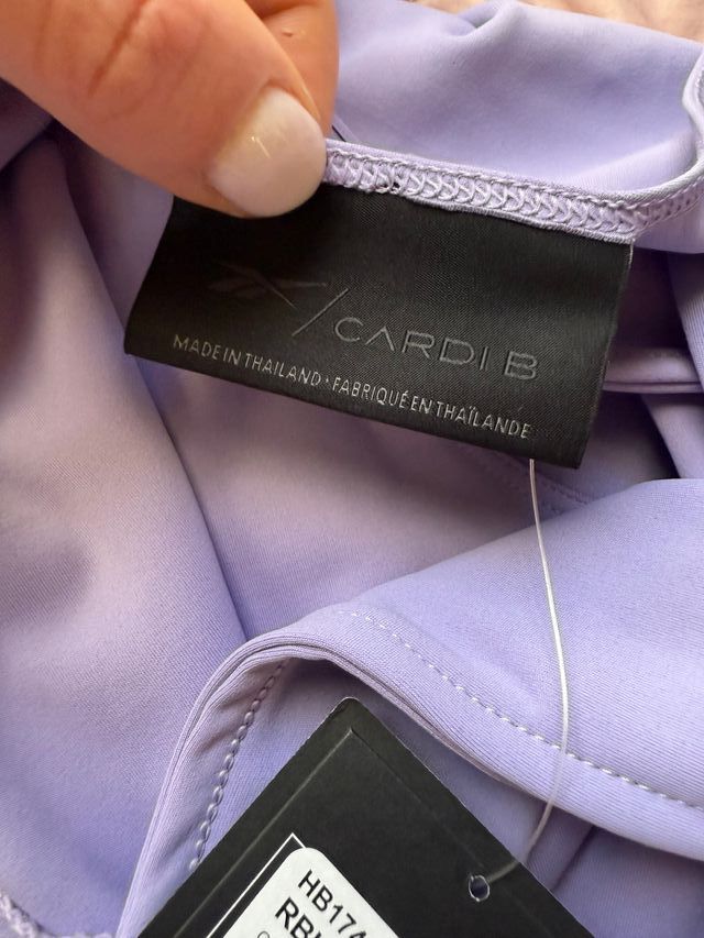 Reebok Cardi B top