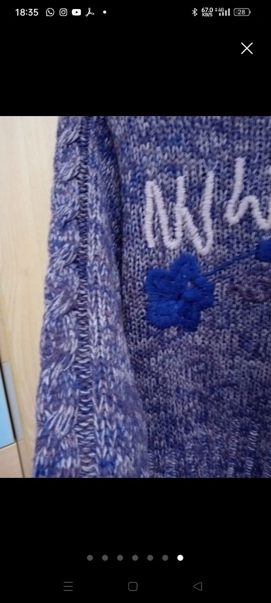 Cárdigan cremallera