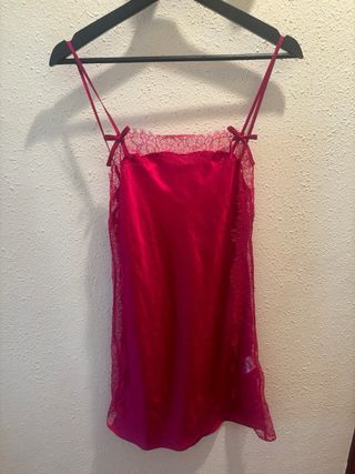 Camisón satinado Etam