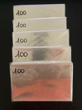 500 Bustine per Cartoline 14x9 usate