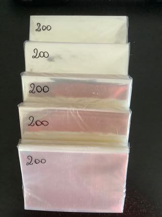 1000 Bustine per Cartoline 16x12 usate