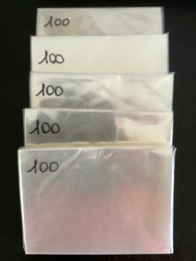 500 Bustine per Cartoline 16x12 usate