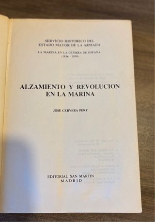 Alzamiento y revolucion en la Marina