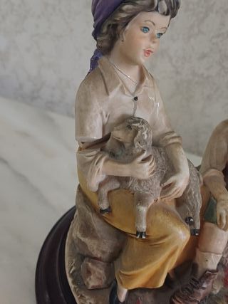 SCULTURA VINTAGE  DA RISTRUTTURARE FIRMATA VIVIAN 