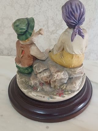 SCULTURA VINTAGE  DA RISTRUTTURARE FIRMATA VIVIAN 