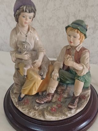 SCULTURA VINTAGE  DA RISTRUTTURARE FIRMATA VIVIAN 