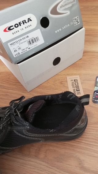 Zapatos laborales trabajo cofra talla 46