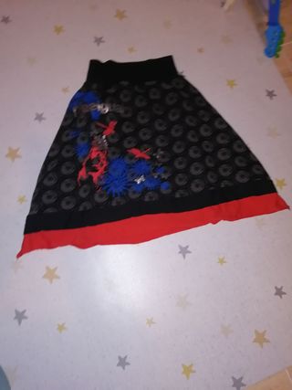 Falda desigual