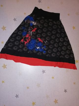 Falda desigual