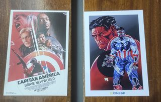 Cinesa miniposters Capitán América 