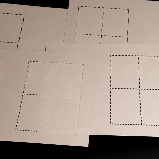 Elvis Presley sellos souvenir 4 bloques x4