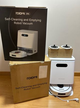 Roidmi EVA robot aspirador fregado autolimpiante