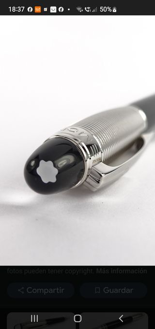 Boligrafo Montblanc diamante