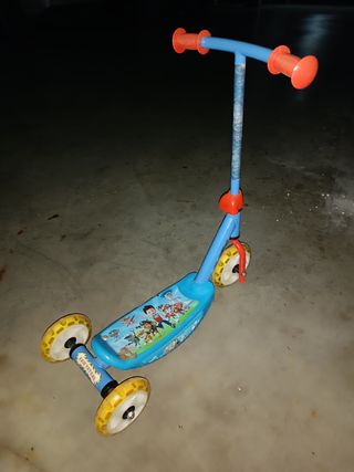 Patinete infantil patrulla canina