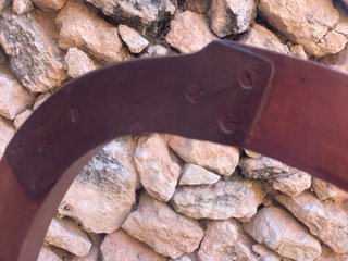 Silla antigua madera