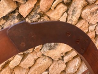 Silla antigua madera