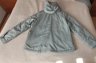 Parka verde mujer