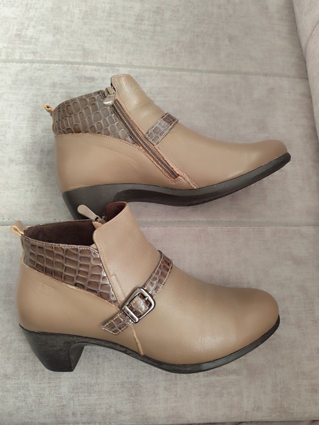 Botines de piel Treintas