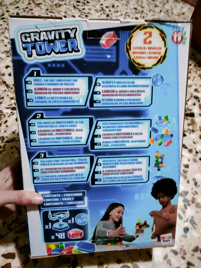 Juego. Gravity tower