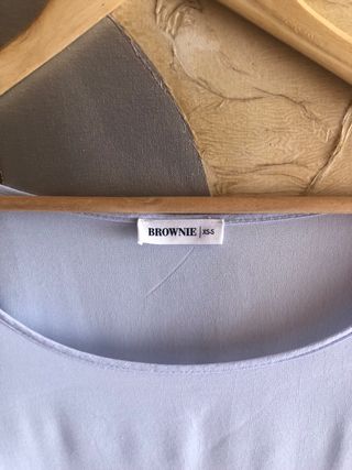 Blusa azul Brownie