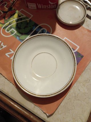 Con mota de oro en sello La Cartuja antiguo