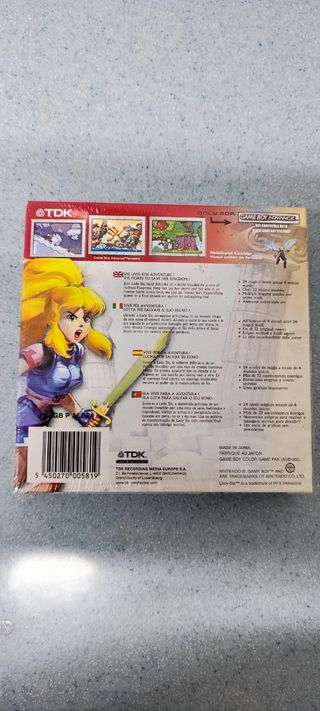 Lady Sia. Game boy Advance Precintado