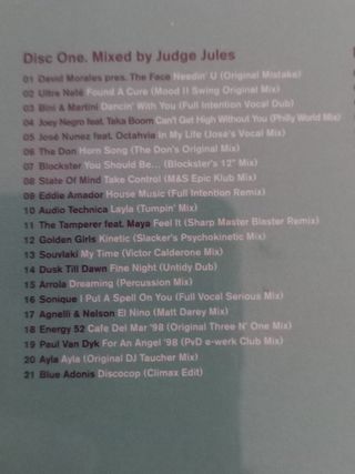 2 CDs The Annual IV. Judge Jules And Boy George.