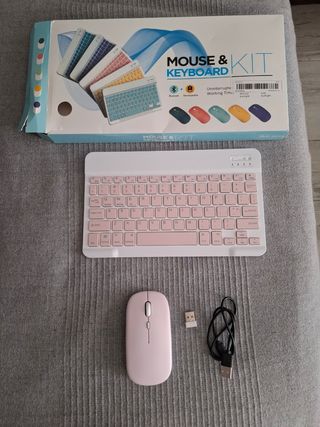 Teclado y ratón inhalambricos, NUEVOS