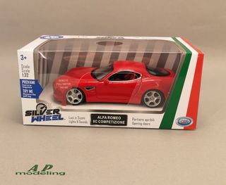 modellino auto 1/32 alfa romeo 8c competizione