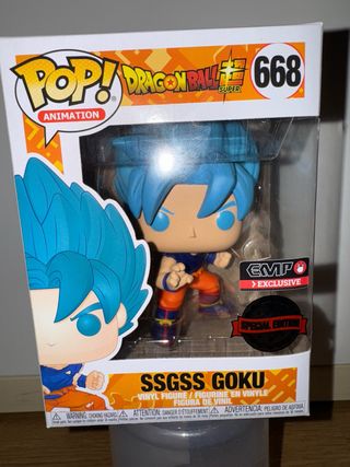 Funko pop Dragón ball ssgss goku 668. 