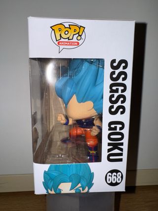 Funko pop Dragón ball ssgss goku 668. 