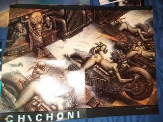 Lote posters y postales