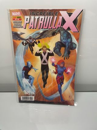 Grapa Increíble Patrulla X Número 13 de Rosenberg