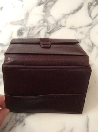 VINTAGE BILLETERA DE PIEL. HOMBRE