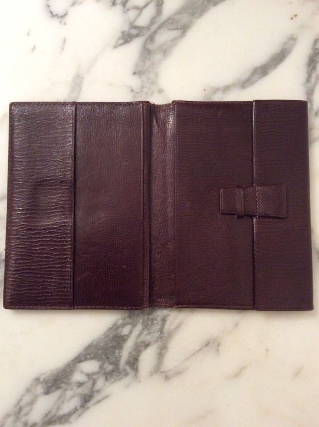 VINTAGE BILLETERA DE PIEL. HOMBRE