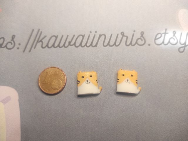 Pendientes Kawaiinuris gatos