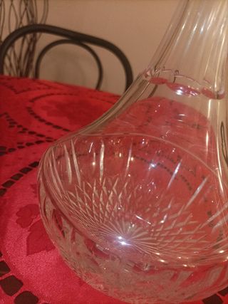 Bottiglia per liquori vintage in cristallo