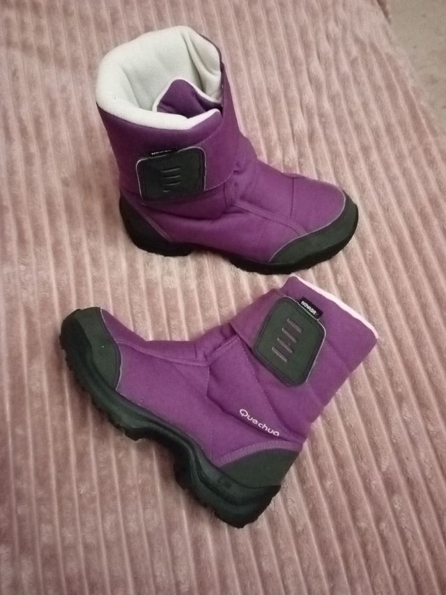 Botas de nieve infantil