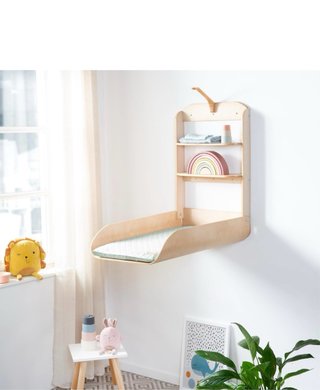Cambiador para bebé de madera
