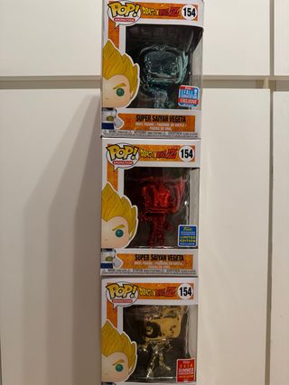 Funkos pop Dragón ball super saiyan vegeta 154