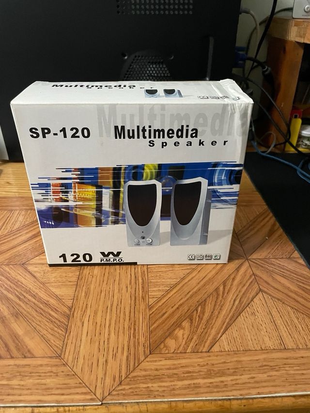 Multimedia speaker sp 120 casse Pc